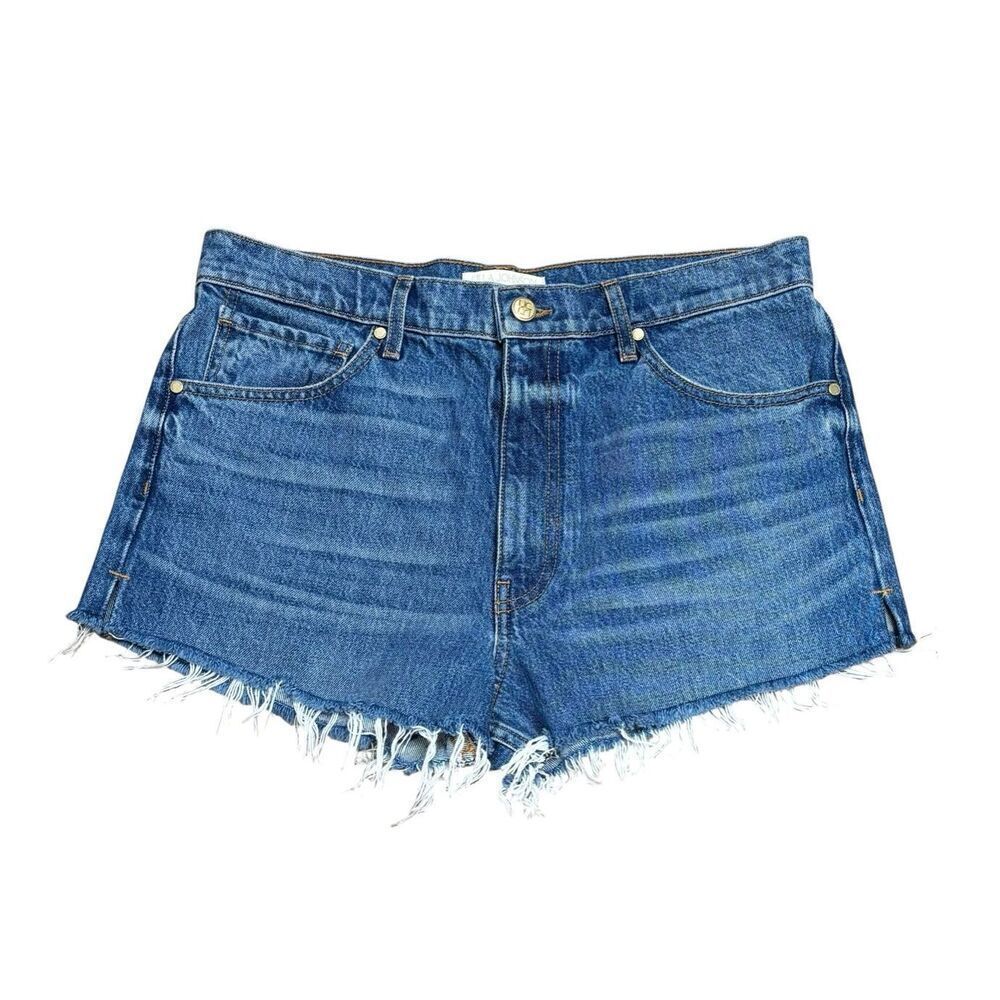Ulla Johnson Daphne Jean Upcycled to Ivy Short in Denim NWT Size 30